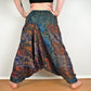 Harem Blanket Trousers - Blue, Red Turquoise and Yellow
