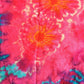 Tie-Dye Harem Dungarees - Hot Pink Rainbow - Bare Canvas