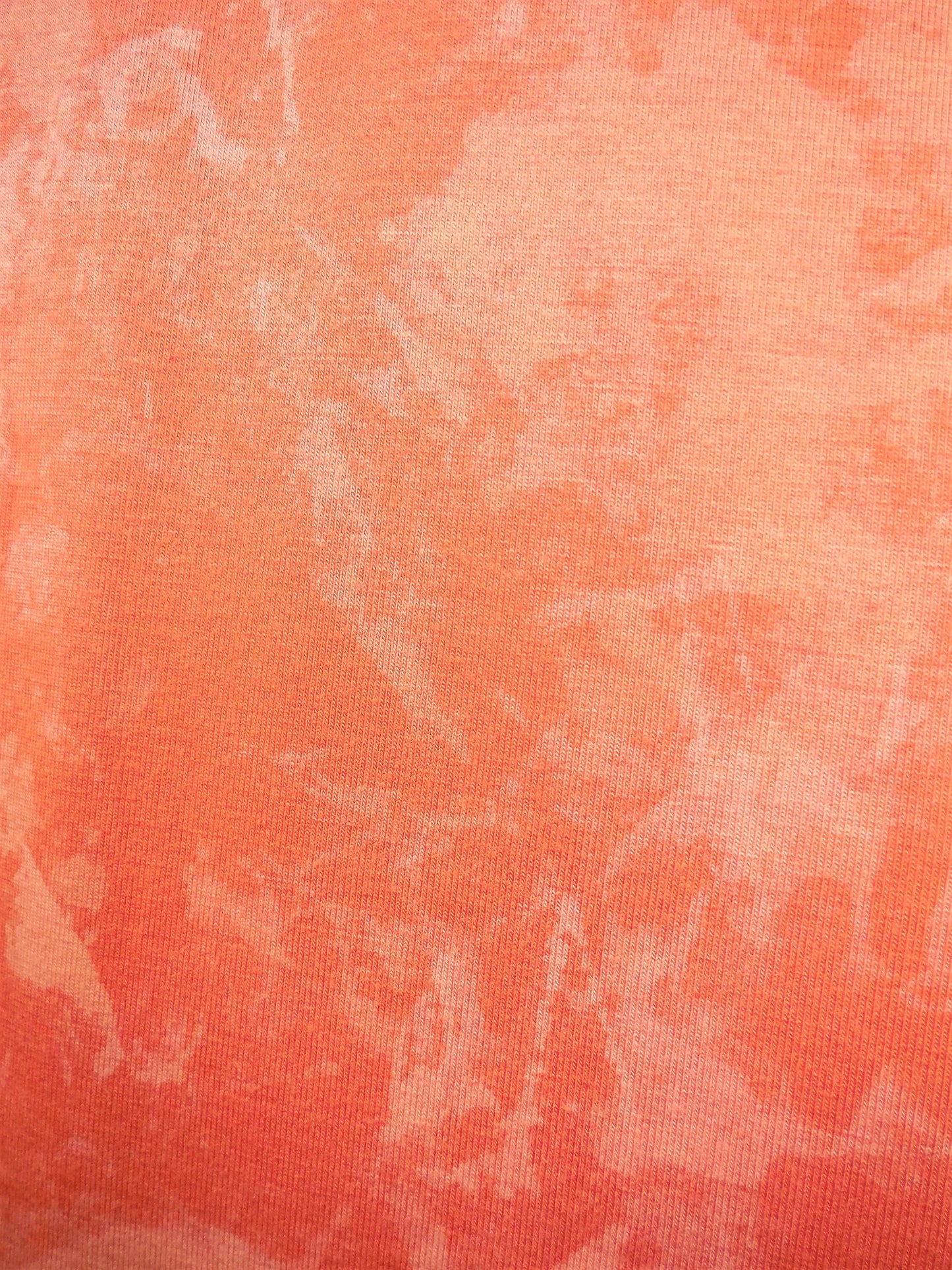 Hand Dyed Mottled Bleach Leggings - Orange