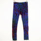 SMALL SIZE*** Tie Dye Leggings - Blue Rainbow