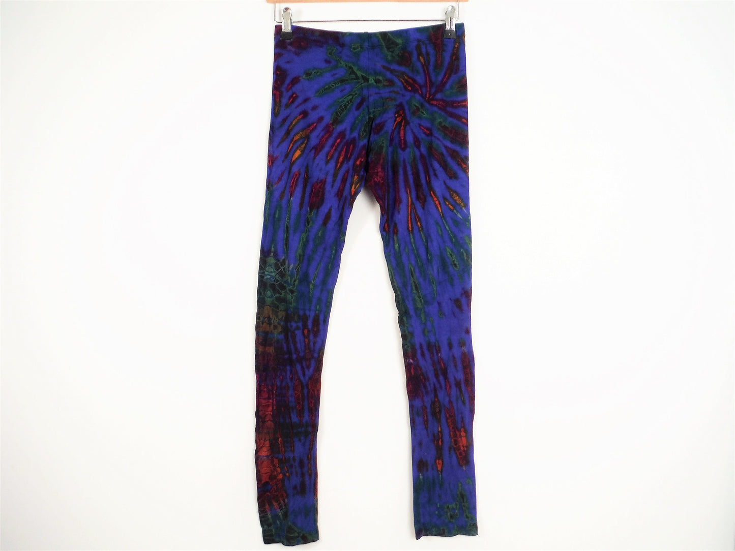 PETITE TAILLE*** Tie Dye Leggings - Bleu Arc-en-ciel
