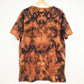 Ice Dyed Bleach T-Shirt (Organic Cotton) - Black XXL