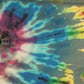 Tie-Dye Dungarees - Grey Rainbow - Bare Canvas