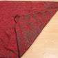 Blanket Scarf / Shawl / Throw - Red Orange and Green Paisley