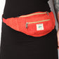 Hemp Bum Bag / Zip-up Belt Bag - Red