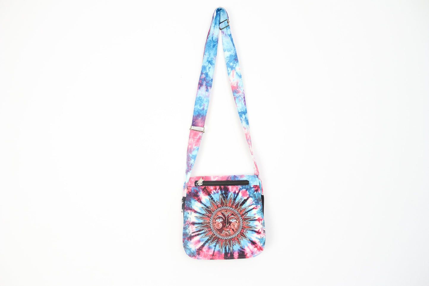 Tie-Dye Shoulder Bag - Tribal Sun