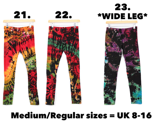 Wonderfully Weird Tie-Dye Leggings - Odds and One Offs - Bare Canvas