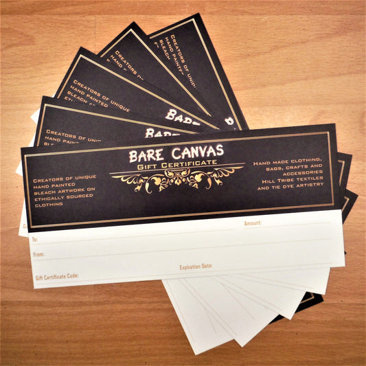 Bare Canvas Gift Card