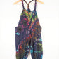 Children's Tie-Dye Dungarees - Navy Blue Rainbow Age 3-4, 5-6, 7-8, 9-11, - Bare Canvas