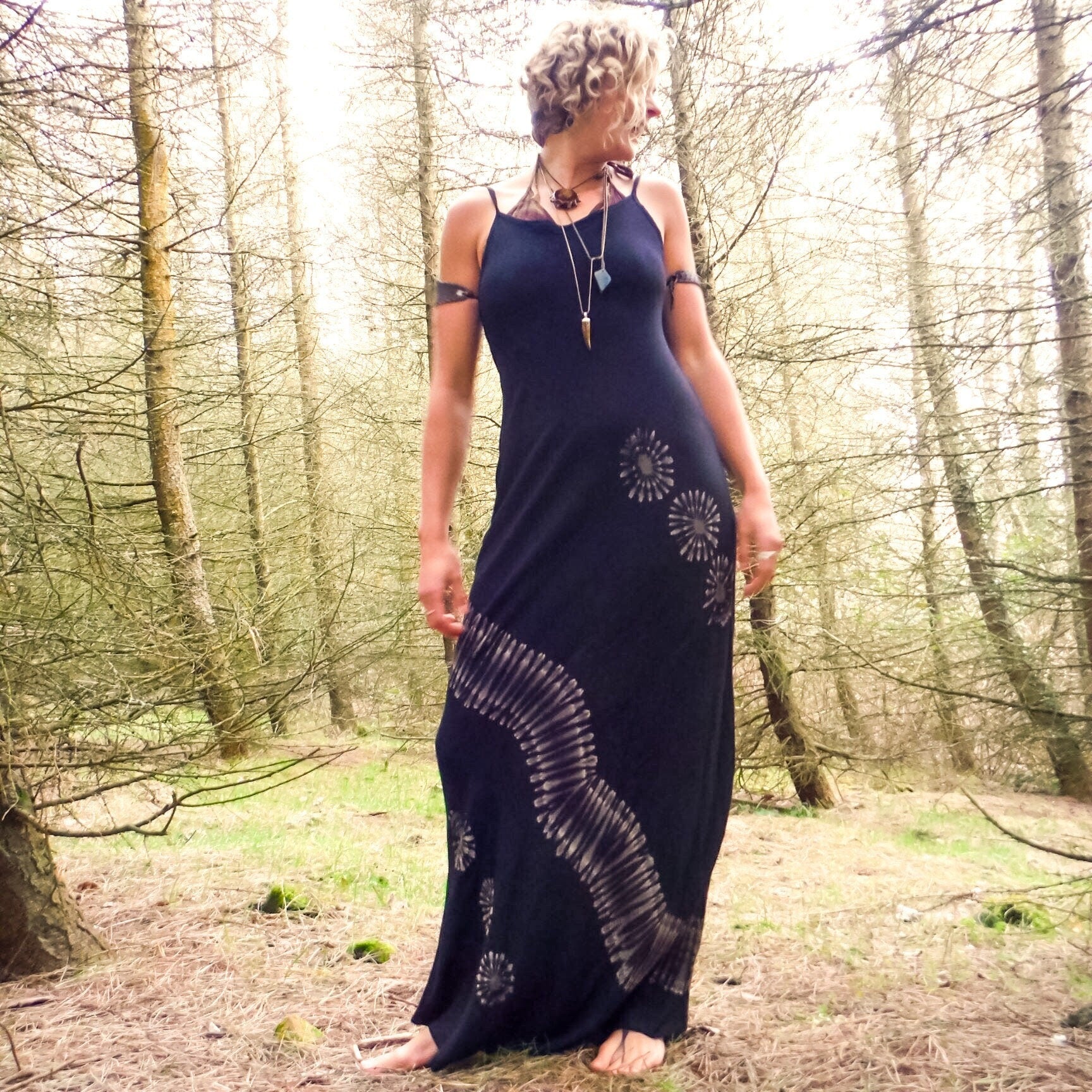 Tie-Dye Maxi Dress